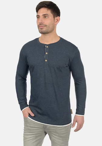 INDICODE JEANS Rundhalsshirt 'Gifford' in Blau: predná strana