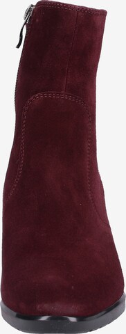 Bottines 'Orly' ARA en rouge