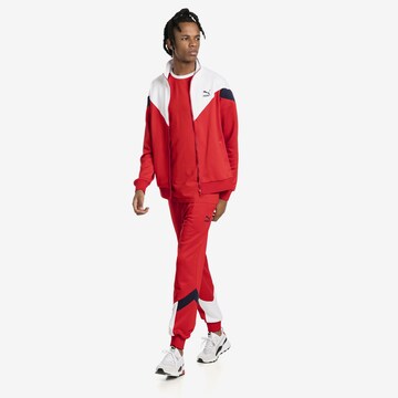 PUMA Tapered Broek in Rood