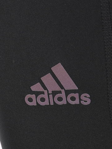 Skinny Pantaloni sport 'Supernova' de la ADIDAS SPORTSWEAR pe negru