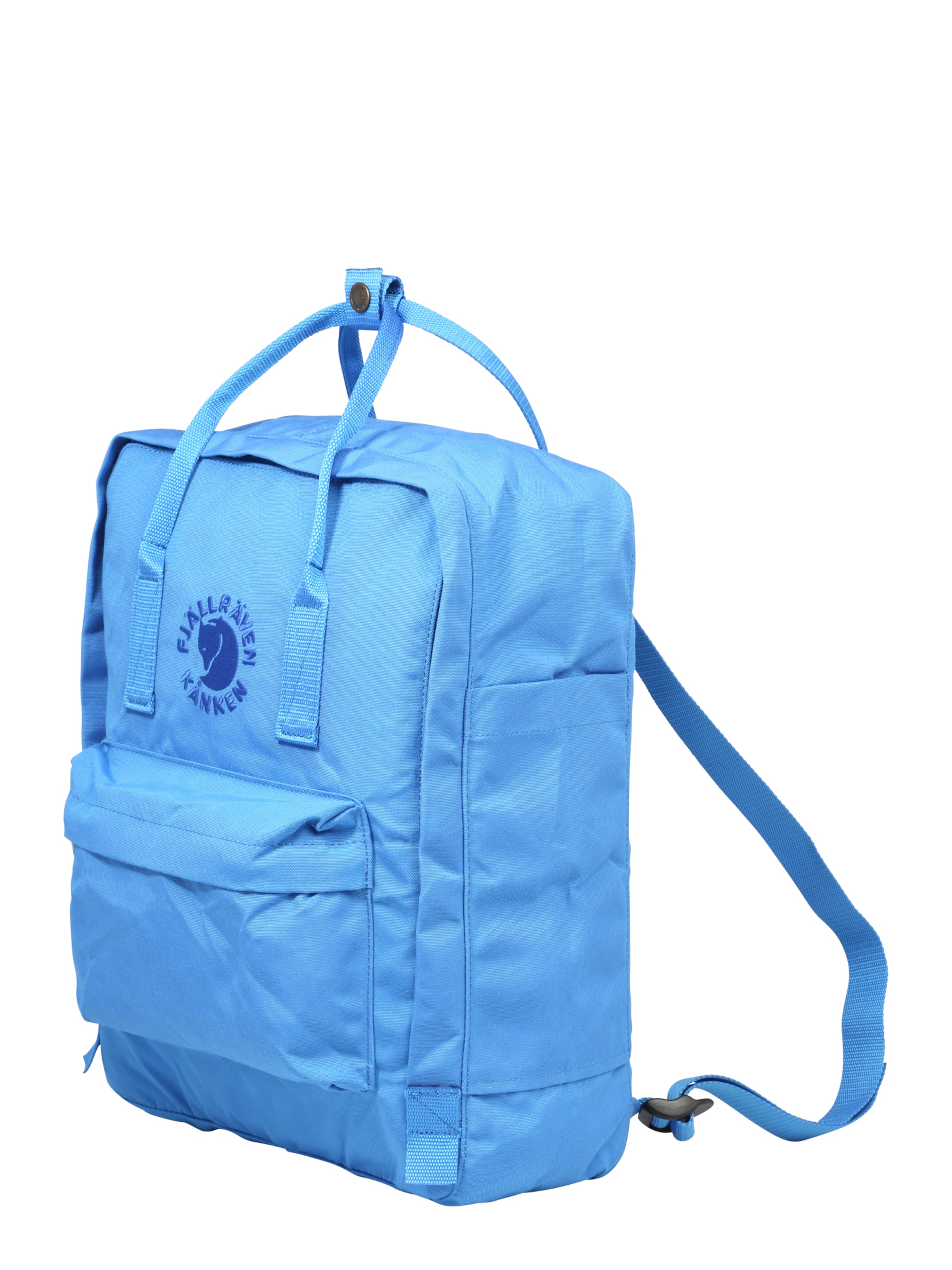 Sac à dos 'Re-Känken' Fjällräven en bleu : devant