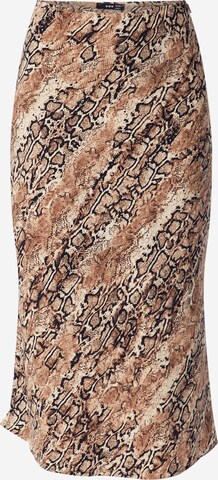 TFNC Rock 'THESSA SKIRT' in Beige: predná strana