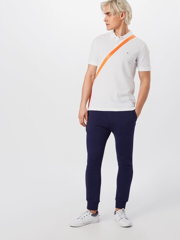 LACOSTE Tapered Broek in Blauw