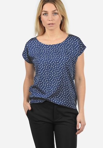 Blend She Blouse 'Amarena' in Blauw: voorkant