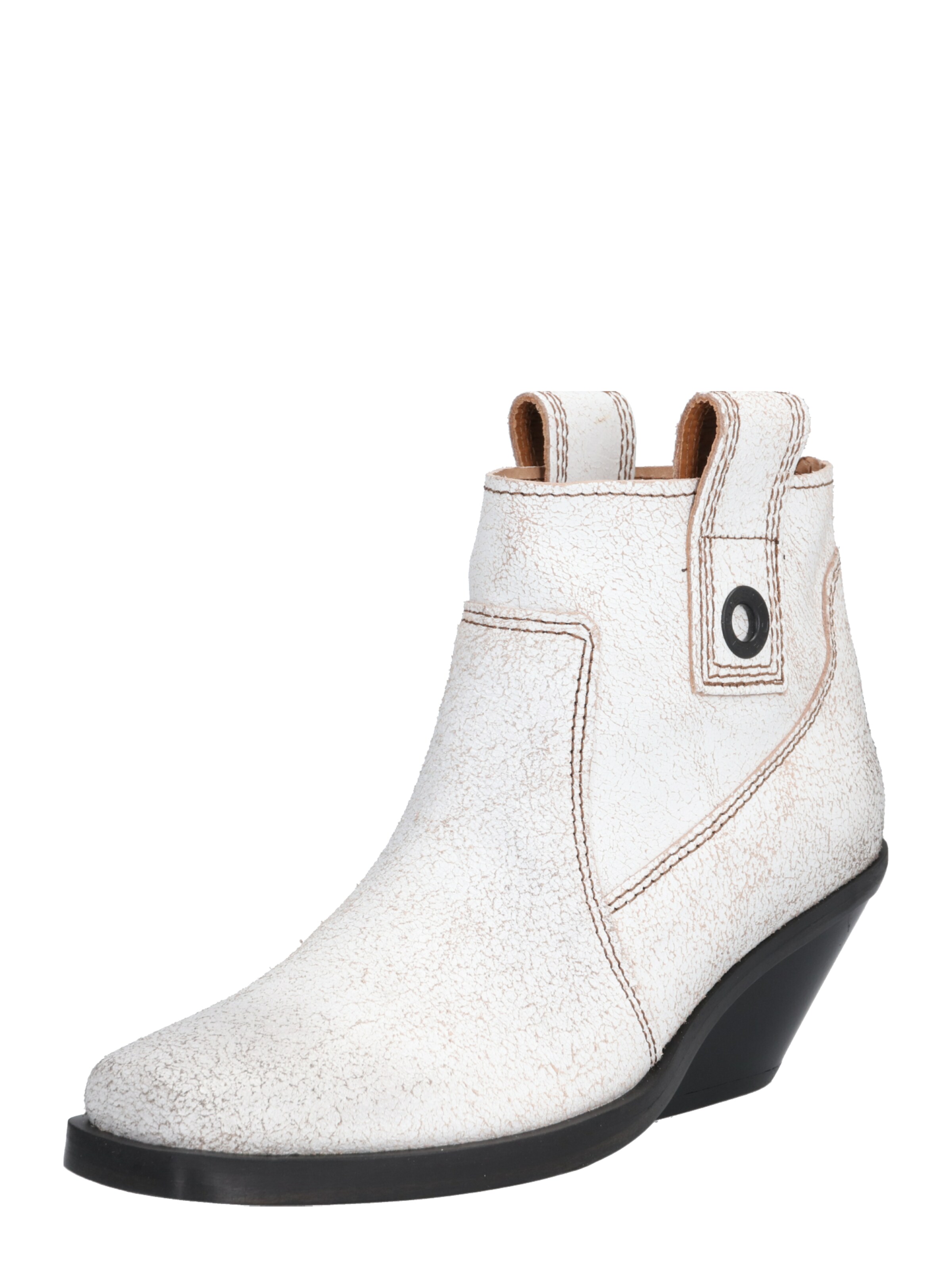 DIESEL - Enkellaarsjes 'D-Giudecca MAB' in de kleur Wit