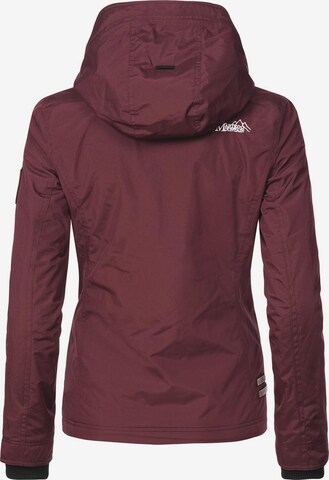 MARIKOO Weatherproof jacket 'Erdbeere' in Red