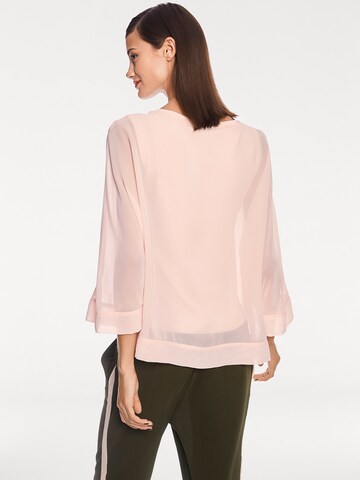 heine Blouse in Roze: terug