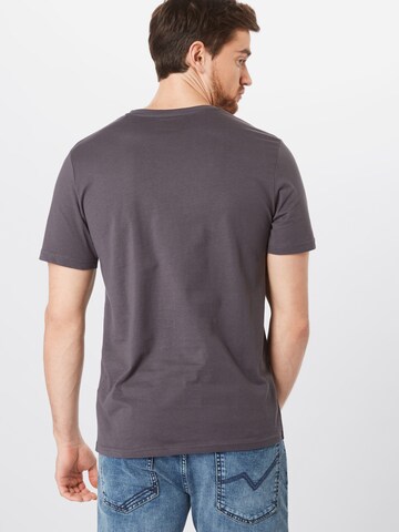 TOM TAILOR Regular Fit T-Shirt in Grau: Rückseite