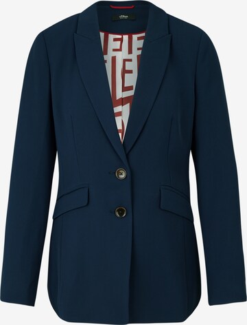 s.Oliver BLACK LABEL Blazer in Blau: predná strana