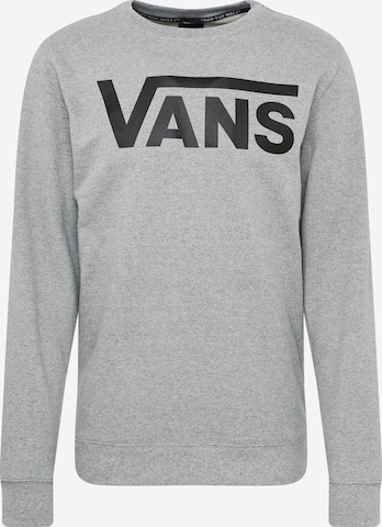 VANS Sweatshirt in Grey: front