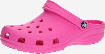 Clogs 'Classic' di Crocs in rosa: frontale