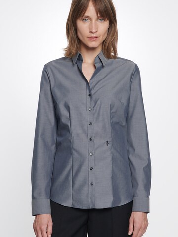 SEIDENSTICKER Blouse in Grey: front