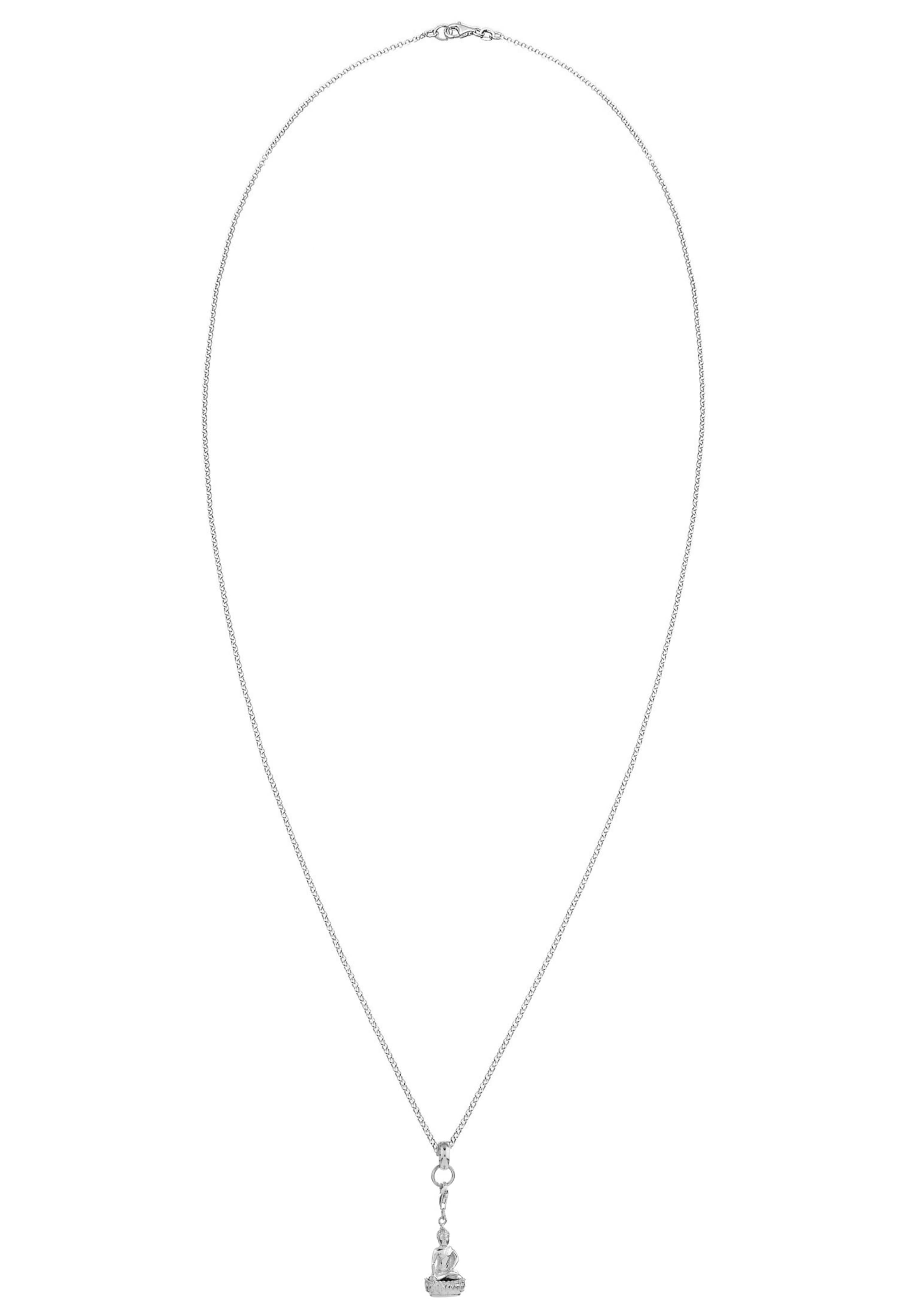 Chaîne 'Buddha' Nenalina en argent : devant