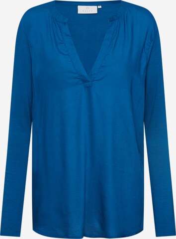 Kaffe - Blusa 'Calina' en azul: frente