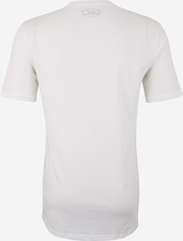 UNDER ARMOUR Regular Fit Funktionsskjorte i hvid: tilbage