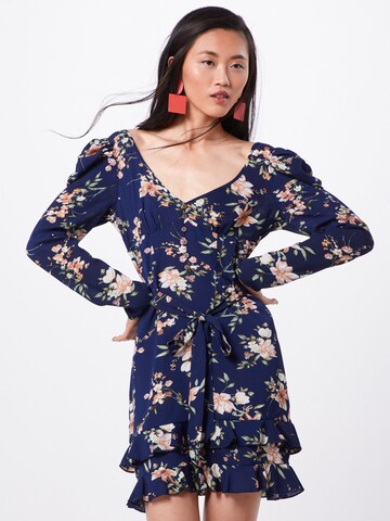 Boohoo - Vestido em azul: frente