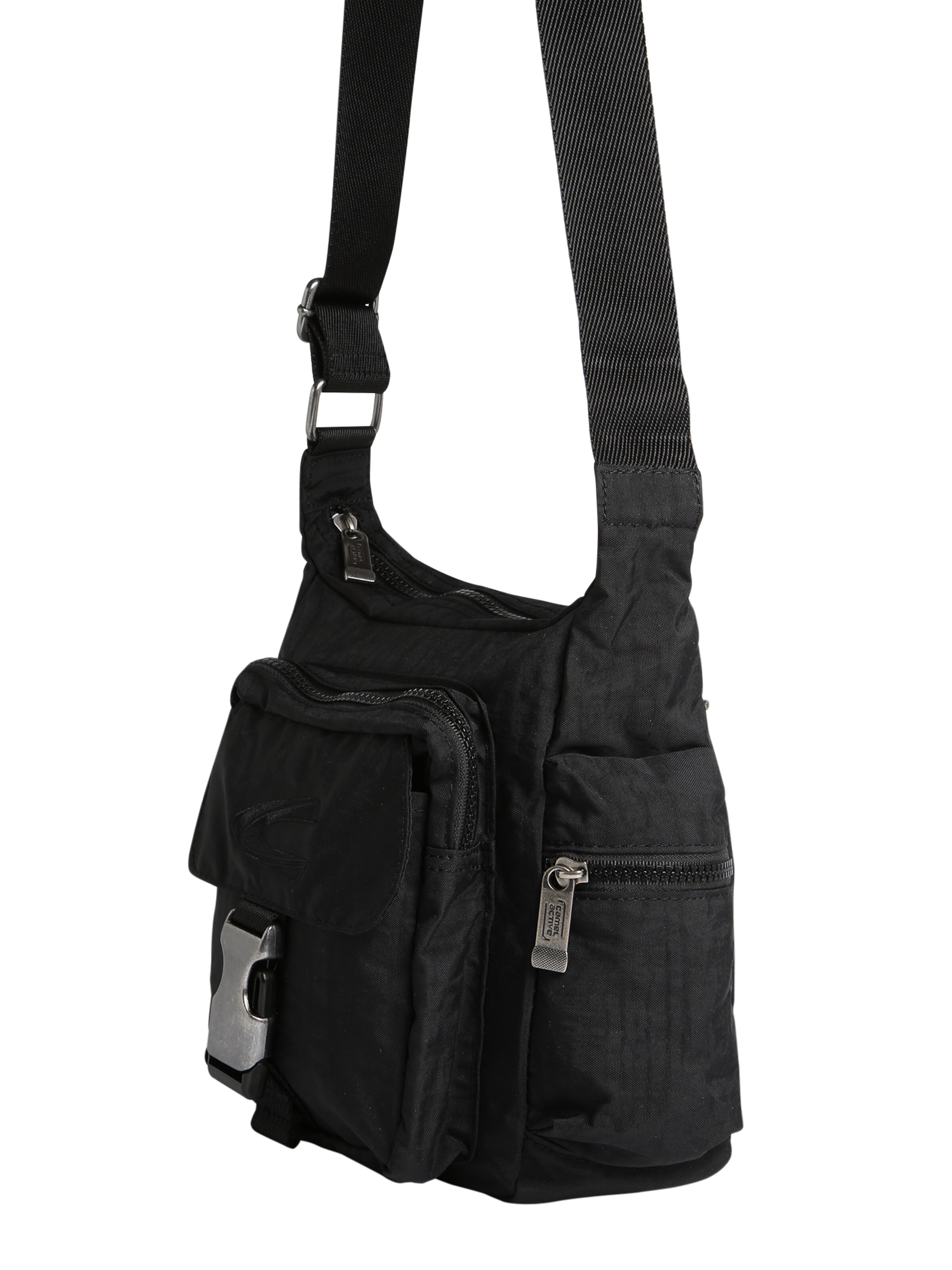 CAMEL ACTIVE Crossbody Bag 'Journey' in Black: side