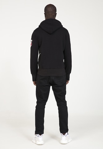 PLUS EIGHTEEN Sweatshirt in Zwart