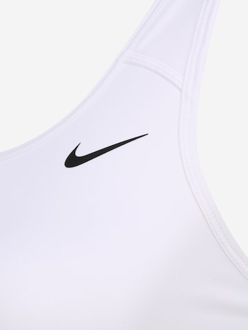 Regular Soutien-gorge de sport NIKE en blanc