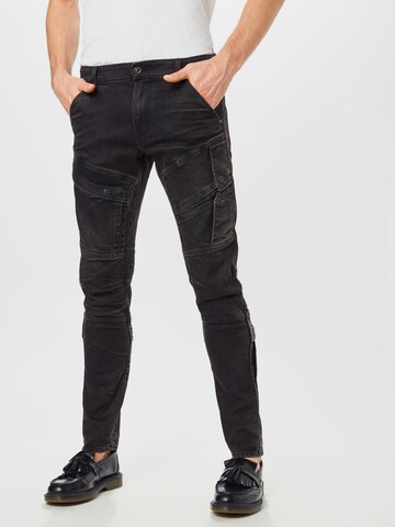 G-Star RAW Skinny Farmer 'Airblaze' - fekete: elől