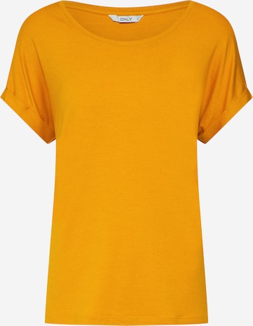 T-shirt 'Moster' ONLY en jaune : devant