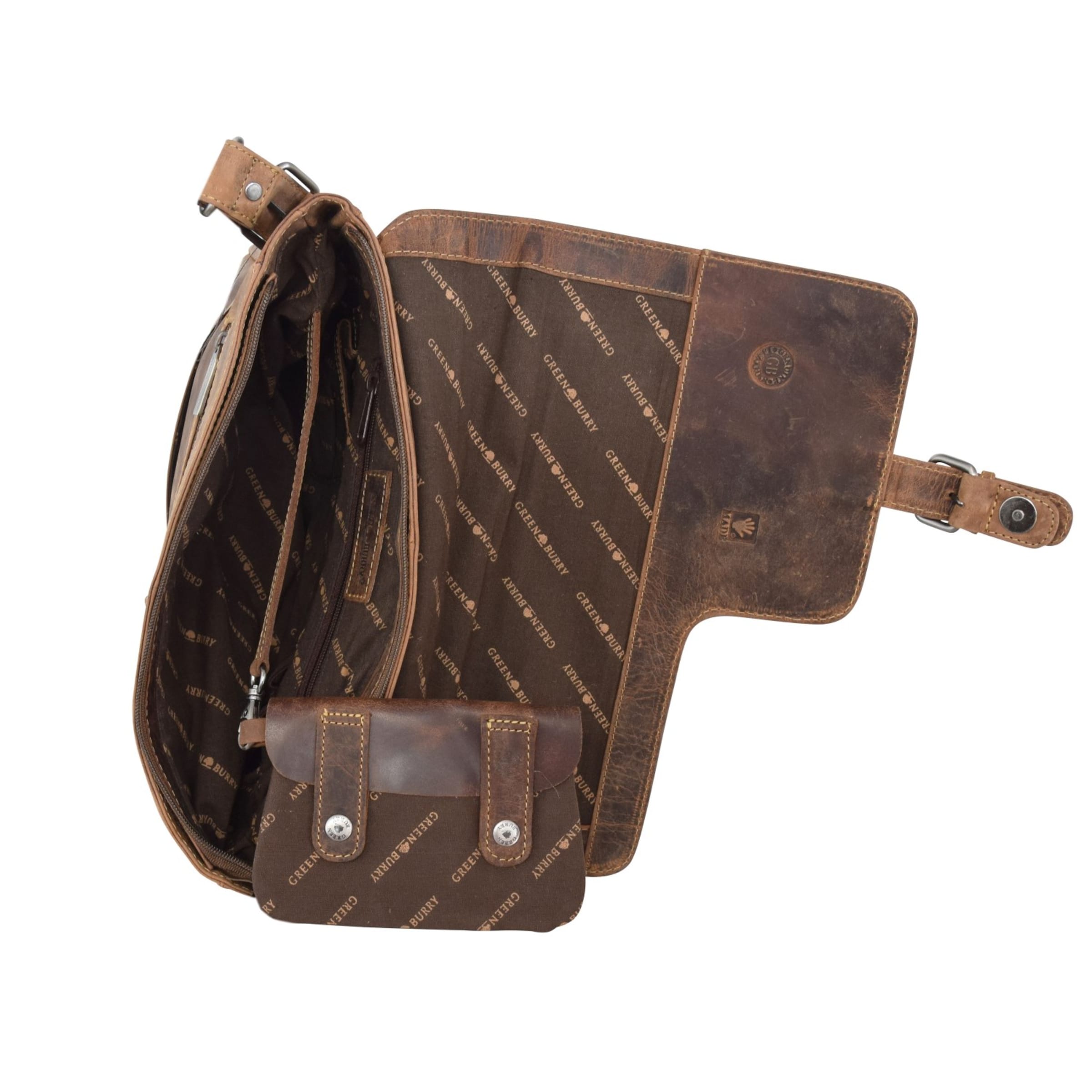 Sac à bandoulière 'Vintage Revival Vol. 1' GREENBURRY en marron