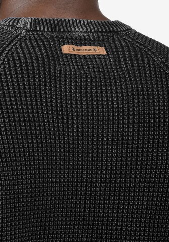 INDICODE JEANS Sweater 'Rockford' in Black