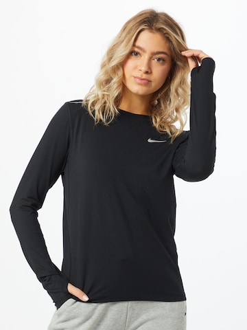 NIKE Performance Shirt 'Element' in Black: front