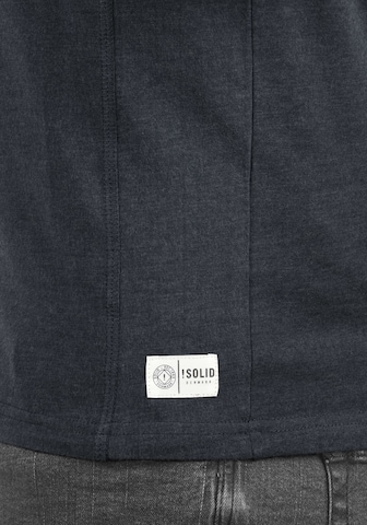 Maglietta 'Doriano' di !Solid in blu