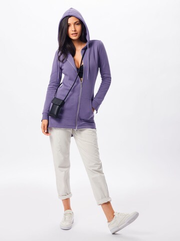 Urban Classics - Sudadera con cremallera en lila
