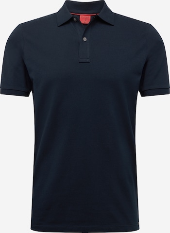 OLYMP Slim Fit Poloshirt 'Level 5' in Blau: predná strana