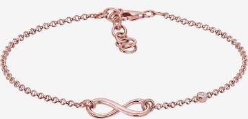 ELLI PREMIUM Armband 'Infinity' in Goud: voorkant