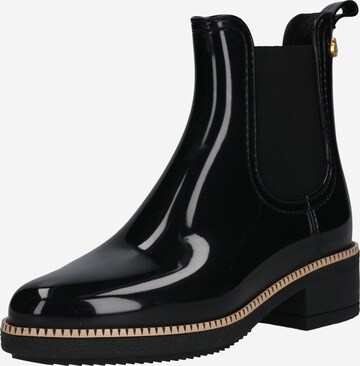 Bottes en caoutchouc 'AVA' LEMON JELLY en noir : devant