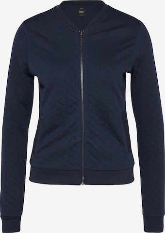 ONLY Sweatvest 'Joyce' in Blauw: voorkant