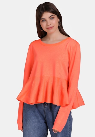 MYMO Sweater in Orange: front