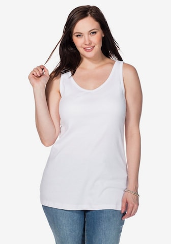 SHEEGO Top in White: front