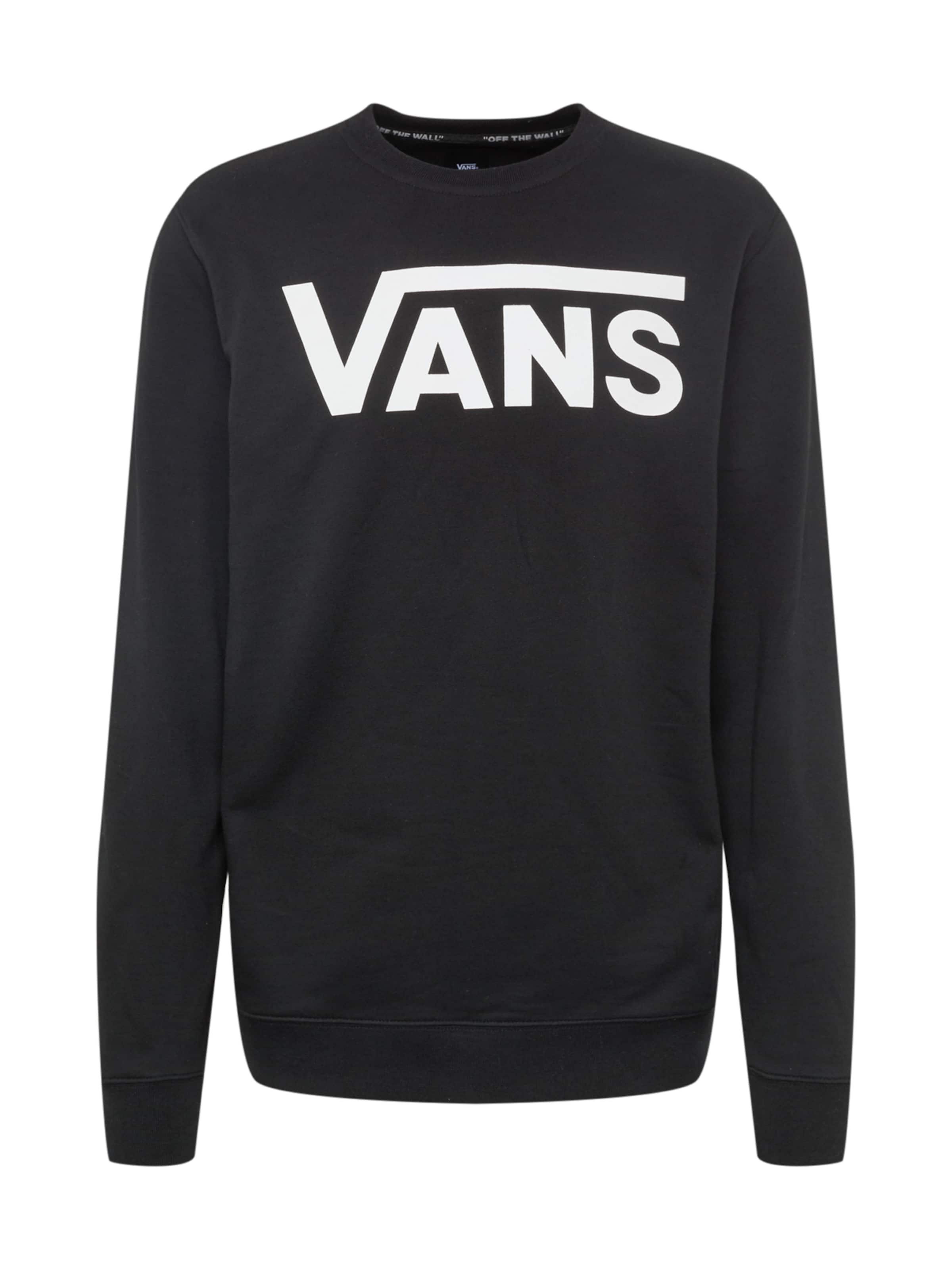 VANS Sweatshirt in Schwarz: Vorderseite
