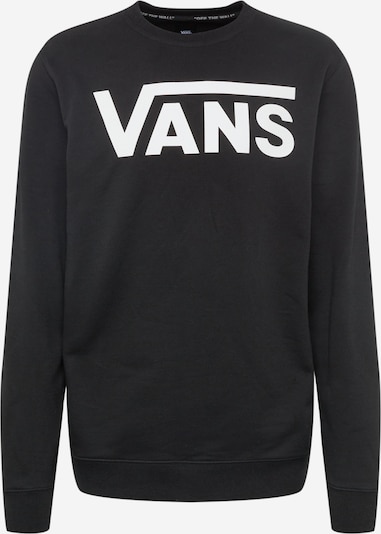 VANS Sweatshirt in schwarz / weiß, Produktansicht