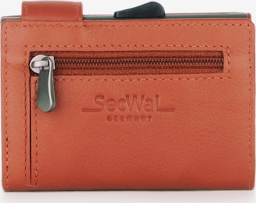 SecWal Wallet in Orange