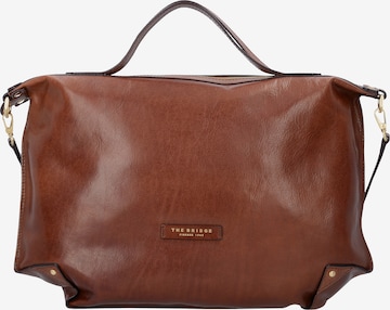 The Bridge Handbag 'Icons' in Brown: front