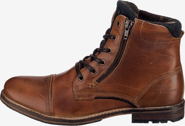 Bottines à lacets BULLBOXER en marron