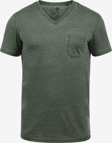 !Solid Shirt 'Theon' in Groen: voorkant