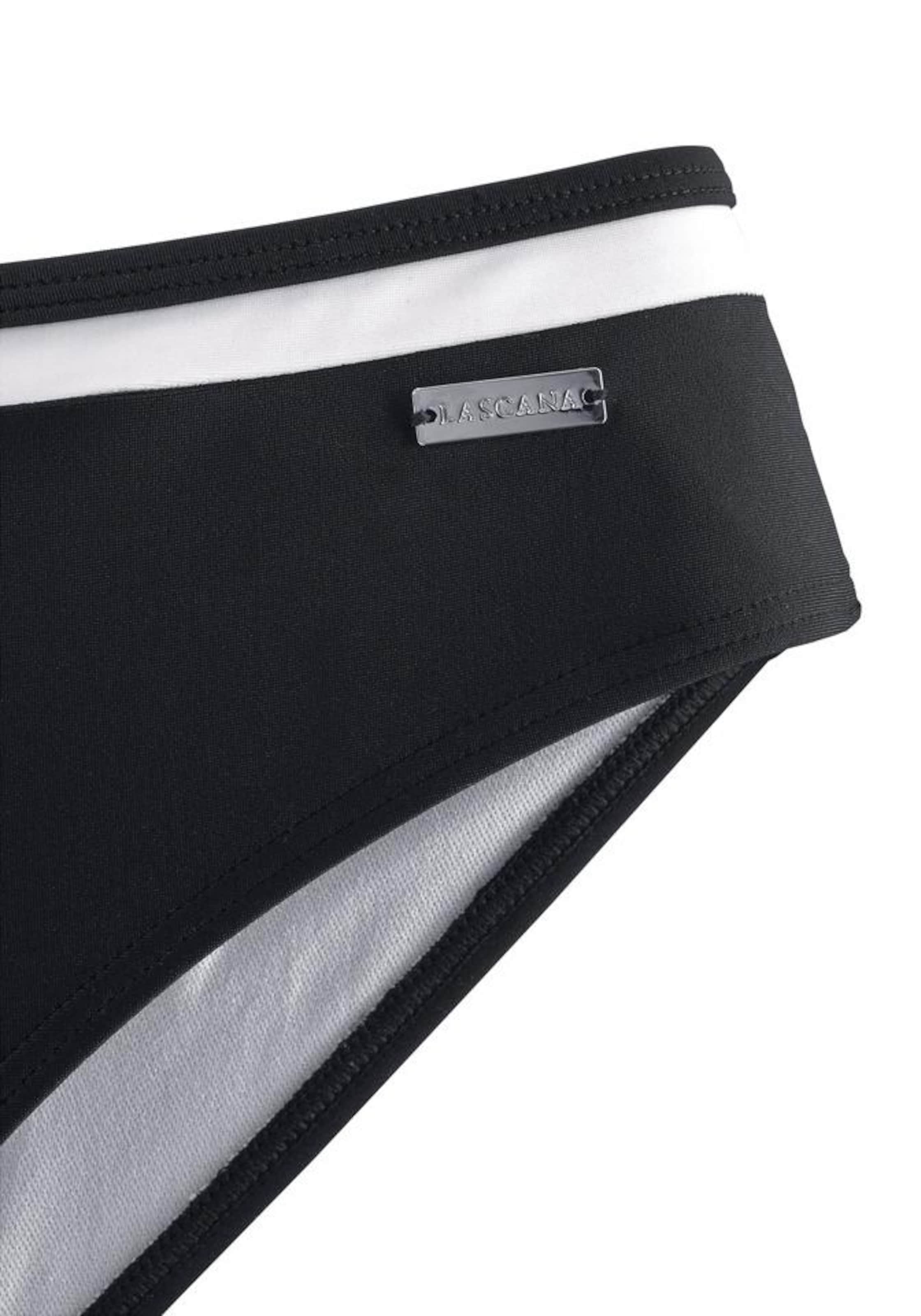 Bandeau Bikini LASCANA en noir