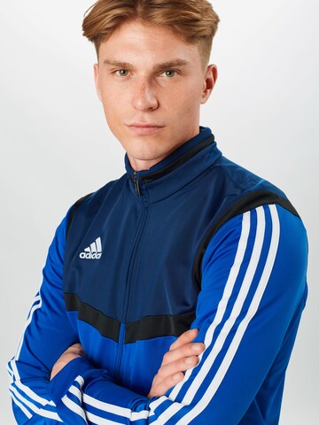 Veste de sport 'Tiro 19' ADIDAS PERFORMANCE en bleu