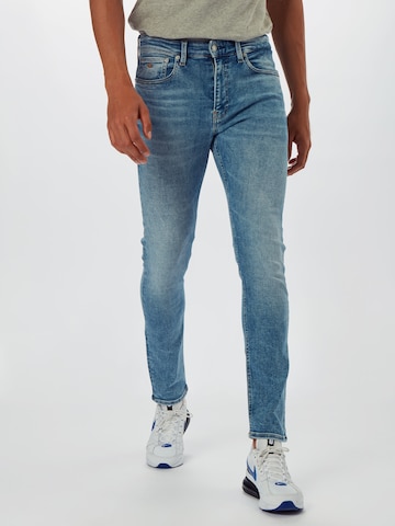 Calvin Klein Jeans Skinny Jeansy '016 SKINNY' w kolorze niebieski: przód