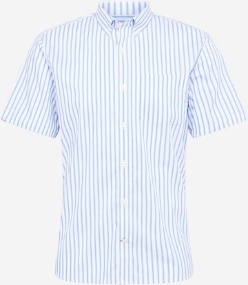GAP Button Up Shirt 'PERFORMANCE' in Blue: front