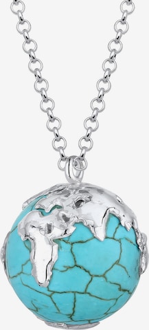 ELLI Necklace 'Weltkugel' in Silver