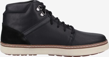 GEOX Sneakers hoog in Zwart