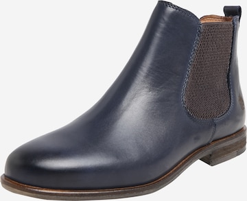 Apple of Eden Chelsea boots 'Manon' in Blauw: voorkant