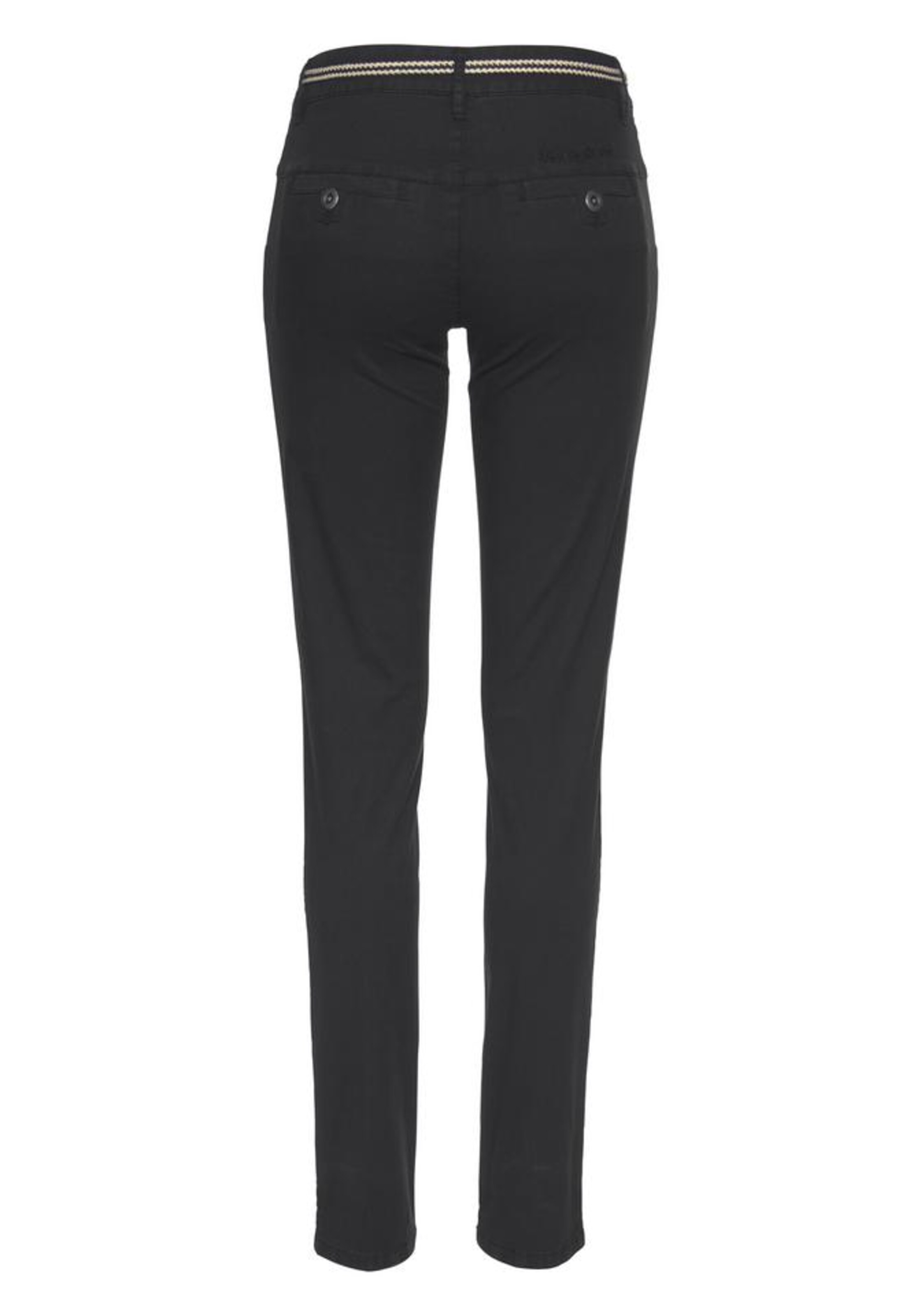 KangaROOS Slim fit Chino Pants in Black